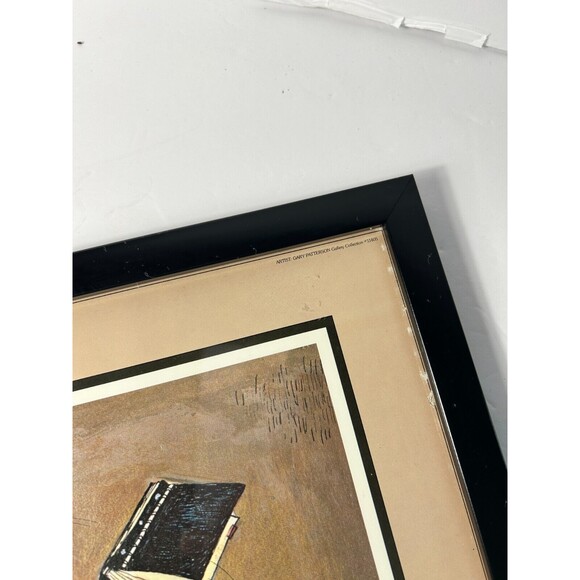 Gary Patterson The Accountant Framed Print Vintage 1980 Humor CPA 12X15" - Picture 5 of 6